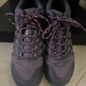Merrell Women's Charcoal and Magenta Athletic Shoes